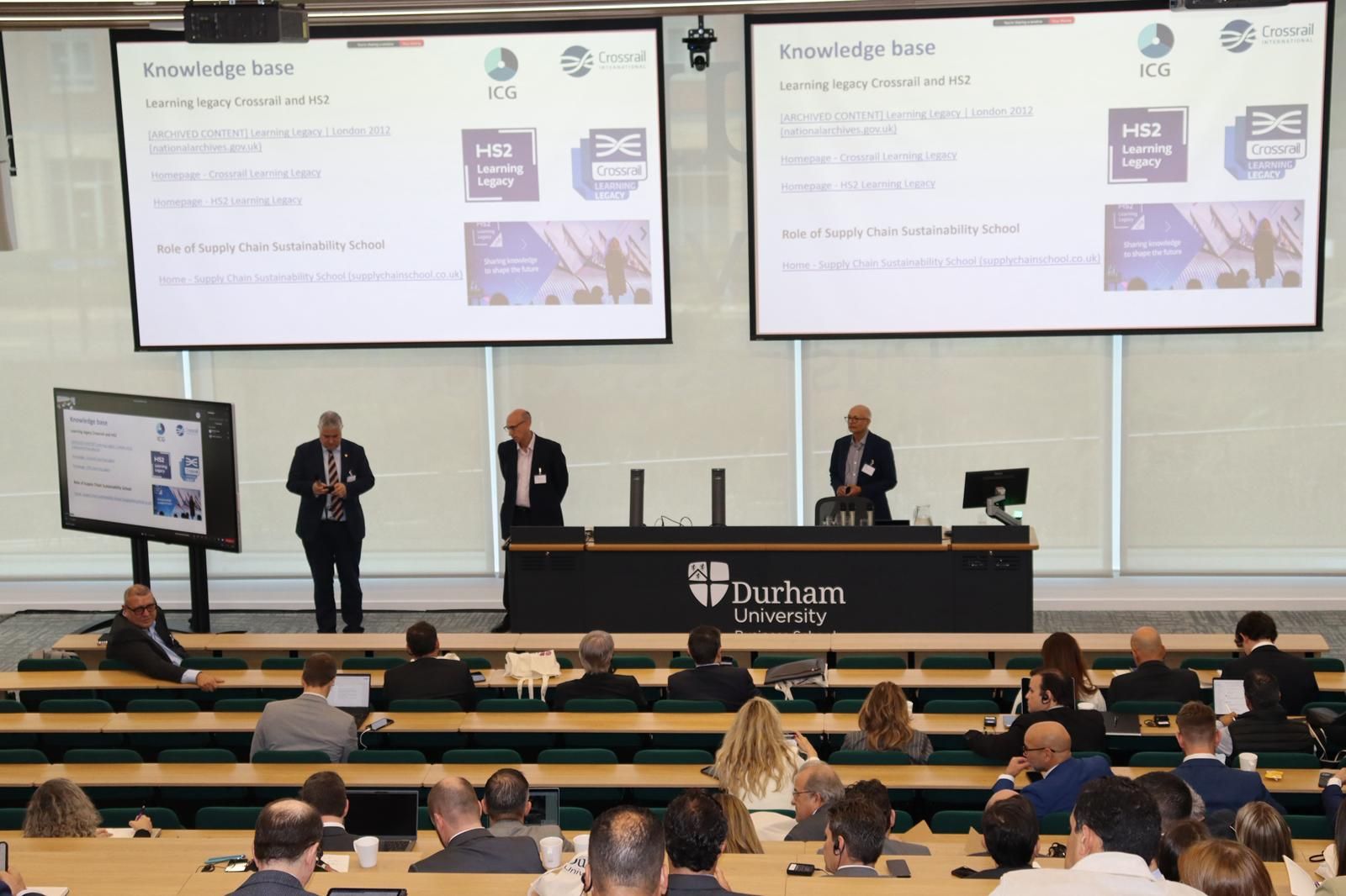 Speakers at InfraLeaders mission