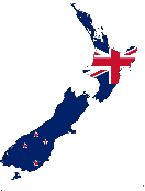 new Zealand map